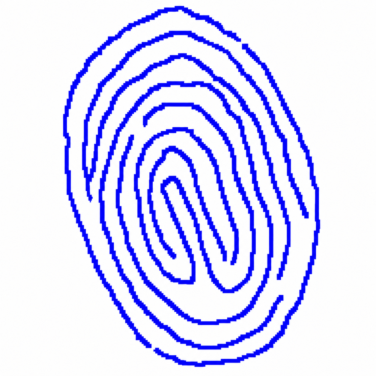 real but undetectable fingerprint