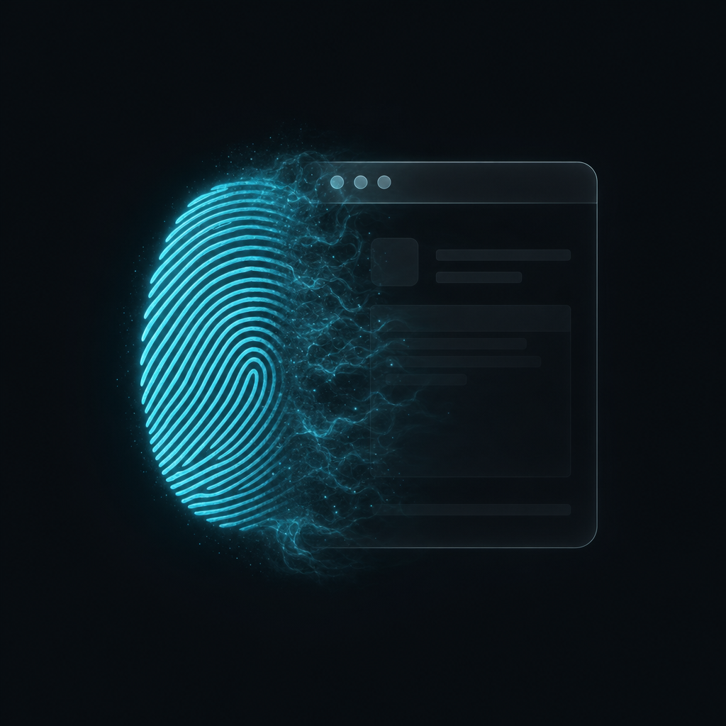 real but undetectable fingerprint